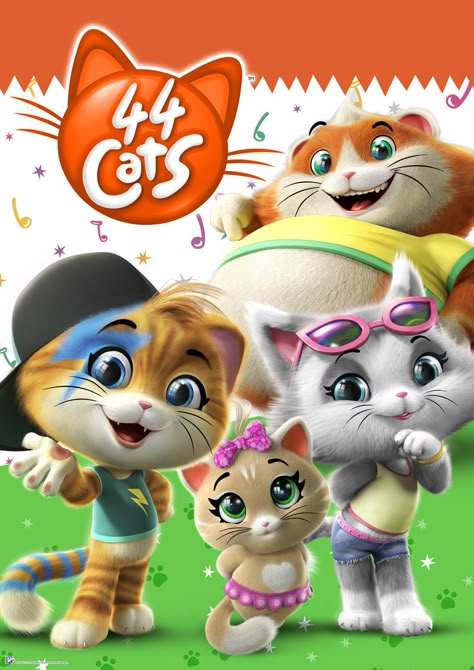 44 Cats Now on Pop TV #44cats - Big Family Organised Chaos Big Family Organization, Cats Birthday Party, 4th Birthday Theme, 44 Cats, Cats Talking, Tv Kids, Diy Cake Topper Birthday, Talking Tom And Friends, Tom And Friends