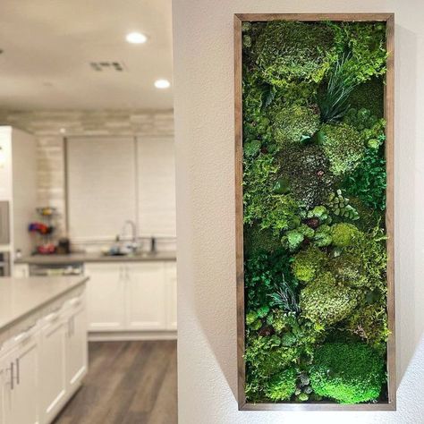 Artificial Grass Wall, Wall Decor Aesthetic, Moss Decor, Succulent Wall Art, Grass Wall, Living Walls, Moss Wall Art, Salon Suites, Succulent Wall