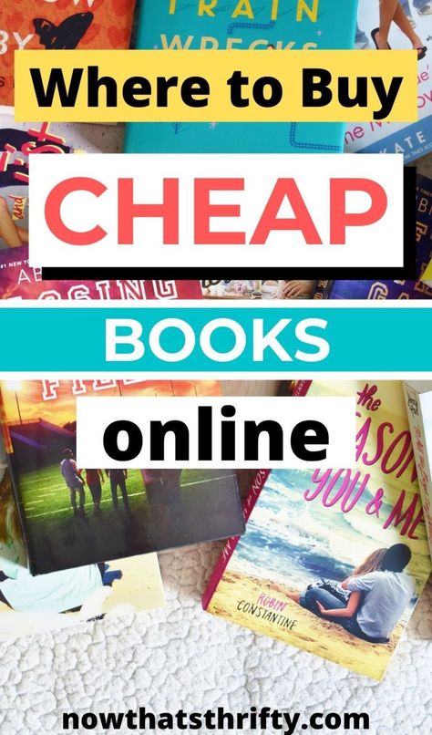 If you are wondering where to buy cheap books, then this post is for you! We share with you the best place to buy books online that are cheap! #bookdeals #cheapbooks #bookstoread How To Get Books For Cheap, Where To Get Cheap Books, Where To Buy Books Online, Cheap Book Websites, Where To Buy Cheap Books, Where To Buy Books For Cheap, Reselling Books, Where To Buy Books, Websites To Read Books