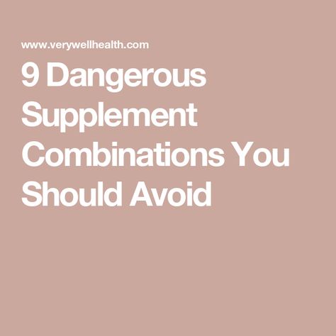 9 Dangerous Supplement Combinations You Should Avoid Benefits Of Amino Acids, Gluthatione Supplement Benefits, D Mannose Benefits, Glucomannan Benefits, Lysine Benefits For Women, Unicity Products, Heart Health Diet, Cla Supplement, Glutathione Benefits