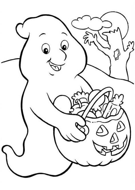 Ghost Coloring Pages, Halloween Coloring Pictures, Ghost Coloring, Dibujos Halloween, Halloween Colouring, Halloween Coloring Pages Printable, Halloween Coloring Sheets, Free Halloween Coloring Pages, Halloween Infantil