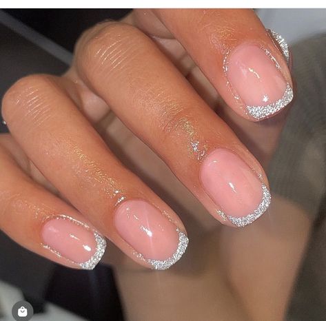 Reflective French Tip Nails, Festival Nails, Diamond Glitter, Xmas Nails, Cuticle Oil, French Tip Nails, Gel Polish, Glitter, How To Apply