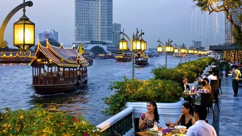 Asia - Thailand - Bangkok - Tables-Promenade-Capital | Flickr Choeng Mon Beach, Honeymoon Tour Packages, Thailand Honeymoon, Bangkok City, Koh Chang, Bangkok Hotel, Honeymoon Tour, Chiang Rai, Destination Voyage