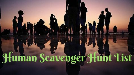 Human Scavenger Hunt List — Scavenger Hunt Human Scavenger Hunt, Scavenger Hunt List, Yankees Baseball Cap, Pen Camera, Judging People, Youth Work, Arm Wear, Photo Scavenger Hunt, Identical Twins