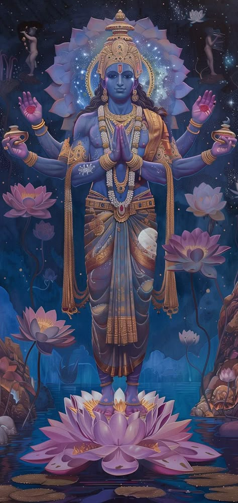 Vishnu Mandala Art, Varaha Avatar, Ram Sita Wallpaper, Lord Shree Krishna, Vishnu Bhagwan Wallpaper, Vishnu God, Chakras Wallpaper, Wallpaper For Tablet, Hinduism History