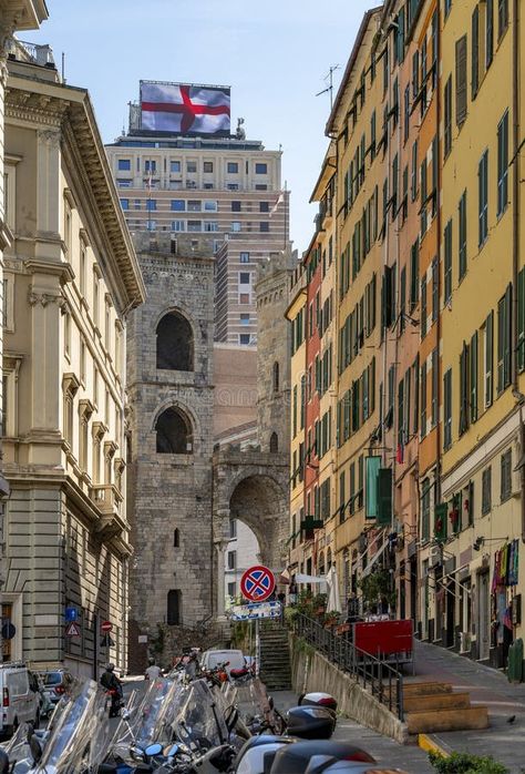 Genoa in Italy royalty free stock photography Italy Editorial, Genoa Italy, Genoa, Stock Photography Free, The Capital, Vector Pattern, Editorial Photography, Stock Photography, Editorial