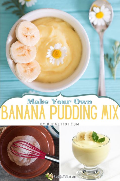 Whip up the ultimate comfort dessert with our homemade banana pudding mix recipe! 🍌🥄 Learn how to create this creamy, dreamy treat right in your kitchen. Perfect for quick snacks or elegant desserts, our guide shows you the easy steps to prepare a delicious mix that's ready whenever you crave it. Get ready to impress your family and friends with this foolproof recipe. 🍰💛 Banana Pudding Mix Uses, Dry Pudding Mix Recipes, Instant Pudding Mix Diy, Homemade Pudding Mix Recipes, Homemade Pudding Recipe, Gift Mixes, Instant Banana Pudding, Saving Methods, Homemade Dry Mixes