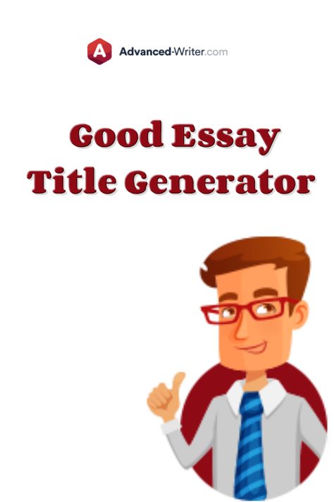 Good title for an essay is very important. Generate your title with advanced writers  #studenthelp #essay #title Mental Health Essay, Apa Essay Format, Essay Title, Title Generator, Creative Writing Classes, Title Ideas, Best Writing, Website Builders, Essay Intro