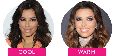 Warm Vs. Cool Toned Hair Colors - How Hair Undertones Change Your Look Cool Tone Hair Colors, Warm Brown Hair Color, Blonde Hair Tips, Cool Blonde Tone, Cool Brown Hair, Coffee Brown Hair, Brown Hair Color Shades, Golden Brown Hair Color, Toned Hair