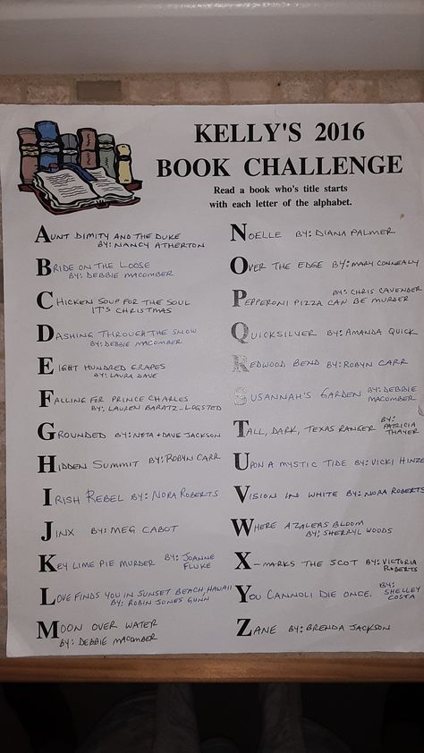 Abc Book Challenge, Alphabet Book Challenge, Alphabet Challenge Reading Journal, Alphabet Reading Challenge, Abc Reading, Alphabet Challenge, Abc Book, Book Challenge, Alphabet Book