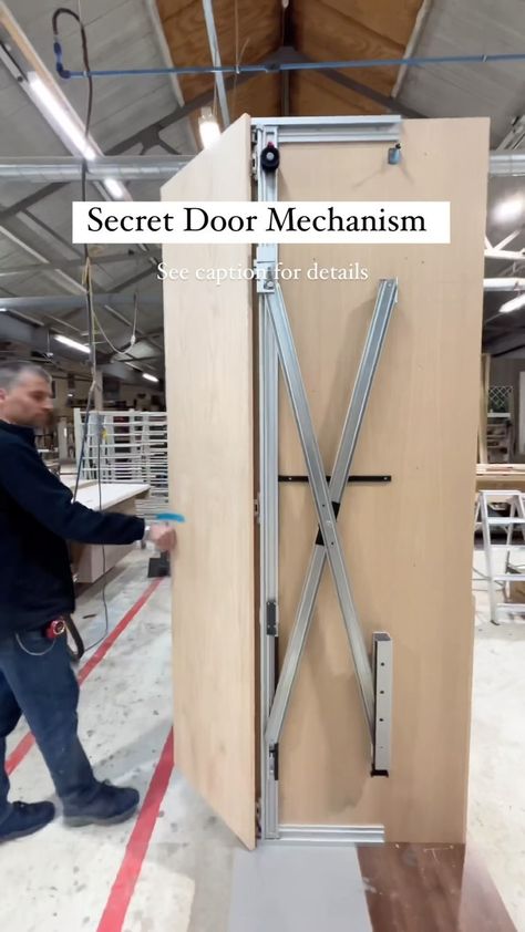 St James Interiors | Hawa concepta sliding door mechanism. From one of our other posts, we had a lot of requests for details of this sliding secret door… | Instagram Sliding Door Mechanism, Door Mechanism, Door Detail, Secret Door, Saint James, St James, Types Of Doors, Cabinet Makers, Bespoke Furniture