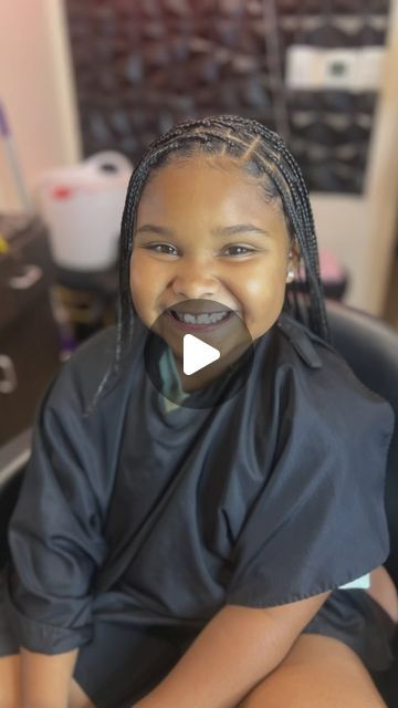 Quishawna Paulino on Instagram: "Small box braids with no hair added on this pretty Princess 💕  #kidstyle #kidbraider #neatbraids #boxbraids #knotlessbraids #knotlessboxbraids #fontanabraider #iebraider #kidstylist #share #followｍe #bookme" Braids No Added Hair, Wavy Hair Round Face, Cornrow Hairstyles For Natural Hair, Hairstyles For Natural Hair, Little Woman, Small Box Braids, Pretty Braids, Goddess Hairstyles, Pretty Princess