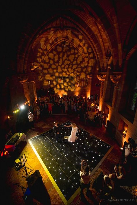 Peckforton Castle wedding photography 43 Peckforton Castle Wedding, Peckforton Castle, St Boniface, Wedding Castle, Castle Weddings, Harry Potter Wedding Theme, Dj Wedding, Great Hall, Sparkly Wedding