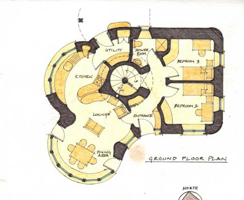 Cob House Plans, Cob Building, Straw Bale House, Eco Buildings, Earthship Home, Mud House, Two Story House, Natural Homes, Cob House