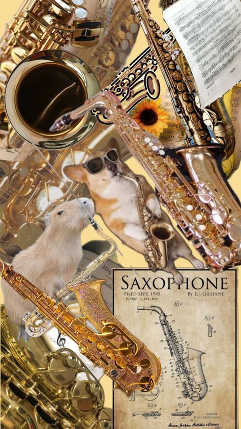 The saxophone!! #Music #Saxophone Alto Saxophone Sheet Music With Letters, Bari Saxophone Aesthetic, Baritone Saxophone Aesthetic, Alto Saxophone Aesthetic, Saxophone Aesthetic Wallpaper, Saxophone Aesthetic, Bari Saxophone, Alto Saxophone Sheet Music, Sheet Music With Letters