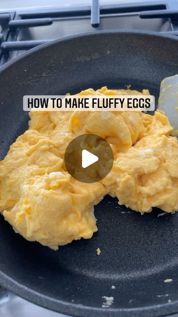 Troy Williams on Instagram: "HOW TO MAKE FLUFFY EGGS" How To Make Eggs Fluffy, How To Make Fluffy Eggs, Fluffy Baked Eggs, How To Make Good Scrambled Eggs, How To Make Scrambled Eggs, Overeasy Eggs Breakfast, Fluffy Eggs For Sandwich, Fluffiest Scrambled Eggs, Soft Scrambled Eggs How To Make