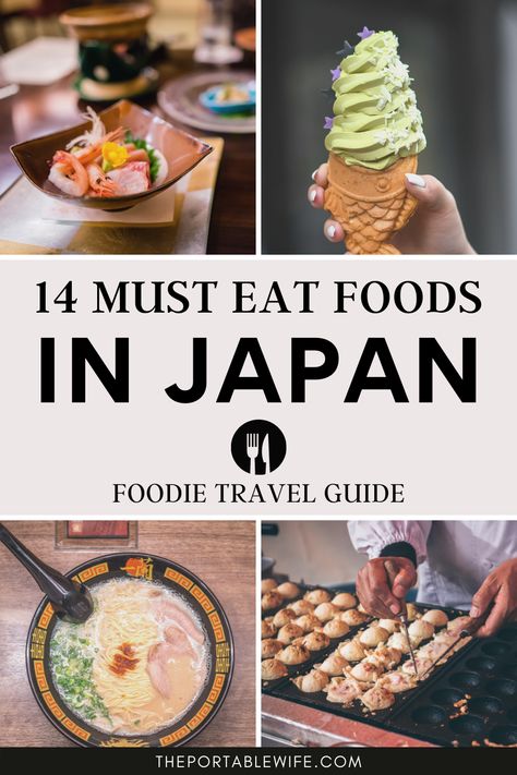 Wondering what to eat in Japan? This Japan travel guide to the must eat food in Japan includes the best Japan ramen restaurants, the must try street food in Japan, must try Japanese food in Tokyo, and more! | Where to eat in Japan | First time trip to Japan | Japan travel tips | Best restaurants Japan | Food to try in Japan | What to eat in Japan | Best Tokyo restaurants | Planning a trip to Japan | Japan first time travel | Japan foodie travel | What to eat in Osaka Japan | Food In Japan, Food To Try, Tokyo Japan Travel, Japanese Travel, Japan Itinerary, Trip To Japan, Japan Travel Tips, Japan Travel Guide, Good Foods To Eat