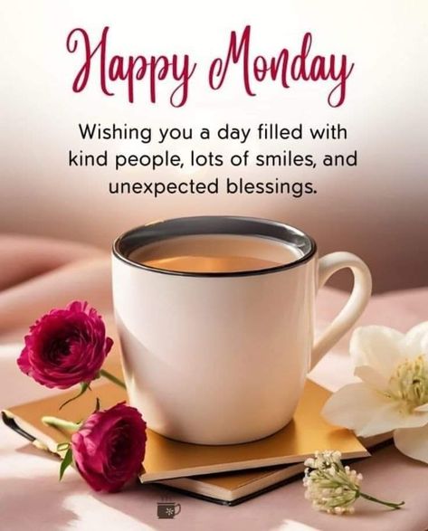 Good Morning Happy Monday Blessings, Johnny Johnny Yes Papa, Beautiful Morning Pictures, Monday Wishes, Happy Monday Morning, Good Morning Monday, Lilies Flowers, Good Monday Morning, Good Morning Happy Monday