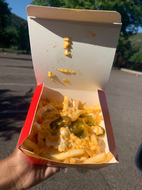 McD Chilli Cheese fries slap.