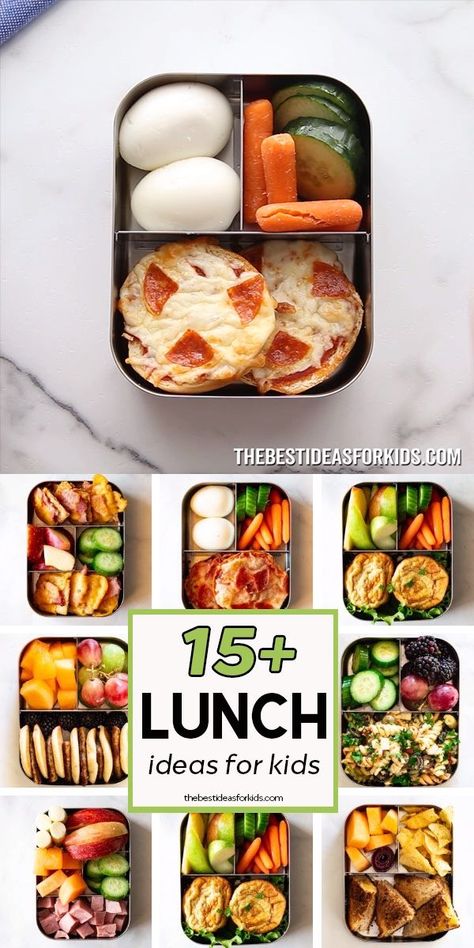 Great Lunch Ideas, Lunch Ideas For Kids, Easy School Lunches, Resep Smoothie, School Lunch Ideas, Healthy Lunches For Kids, Toddler Lunches, Healthy School, Healthy School Lunches