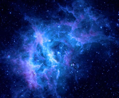 blue nebula Wallpaper Disney, Pink Galaxy, Colorful World, Interesting Images, Universe Galaxy, Hubble Space, Space Pictures, Across The Universe, Hubble Space Telescope