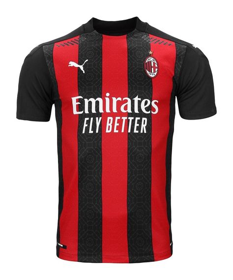 Racing Fc, Ac Milan Shirt, Ac Milan Kit, Milan Ac, Puma Football, Football Shop, Team Badge, Soccer Uniforms, Soccer Shorts