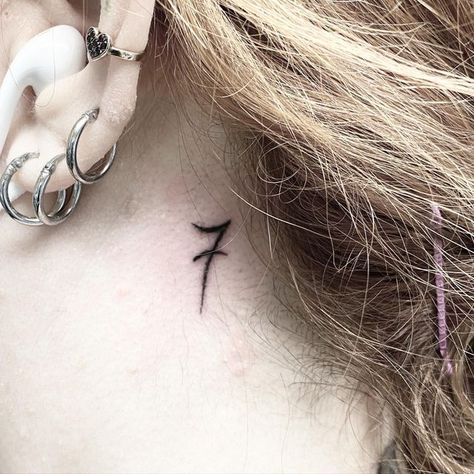 Federica Leppo on Instagram: "#tattoo #womantattoo #7 #7tattoo #numbertattoo" 7 Number Tattoo, 7 Tattoo Number Design, Tattoo Number Design, Number 7 Tattoo, Tattoo Number, Number Tattoos, Instagram Tattoo, Number Design, Piercing Ideas