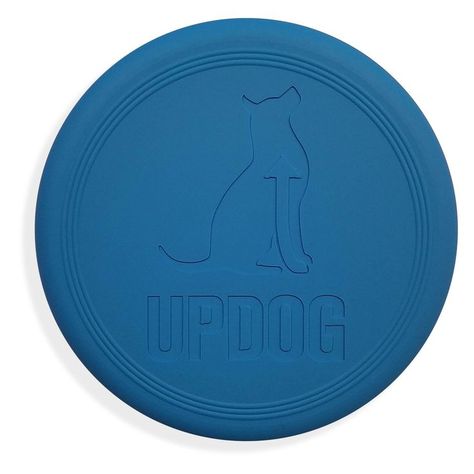 Dog Frisbee | Made in USA | UpDog Products Small 6-Inch Flying Disc for Dogs Dog Flying, Dog Frisbee, Flying Discs, Flying Disc, Bright Colored, Pet Safe, Blue Dark, Dog Owners, Amazon Affiliate