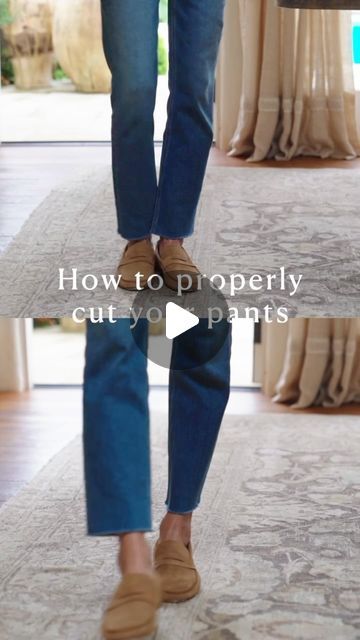 Frank & Eileen on Instagram: "At F&E, we believe that style is personal. If you have pants with a signature raw edge hem from us, you can easily customize them at home, without having to run to the tailor. Whether you want a shorter, cropped look or just need a quick hem, our easy hack will help you embrace the perfectly-imperfect F&E look in just a few steps. More at the link in our bio 💚 #FrankandEileen" Frank & Eileen, A Signature, Perfectly Imperfect, Raw Edge, At Home, Running, Canning, Pants, Instagram