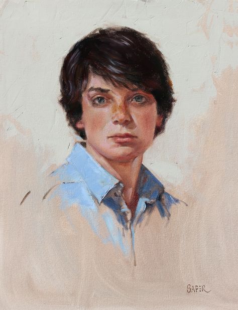 Max, oil, 20 x 16. Atlanta, GA. Teen portrait , boy portrait, Bar Mitzvah portrait. Smile Painting, Portrait Tips, Portrait Models, Smiling Portrait, Paint A Portrait, Portrait Smile, Portrait Tutorial, Commission Portrait, Daily Activity