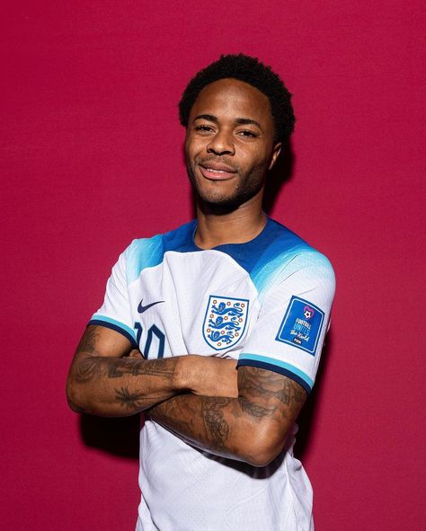 Sterling Football, England Football Players, Football England, England National Football Team, Raheem Sterling, 2022 Fifa World Cup, England Football, Team Player, Sport Soccer