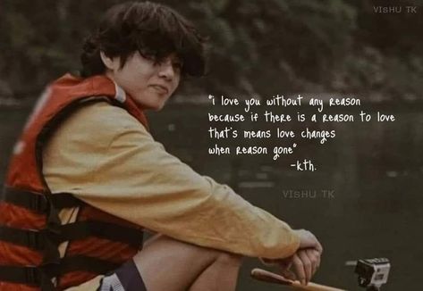 Bts Quotes Aesthetic, Taehyung Quotes, Confess Your Love, V Quote, Words That Describe Feelings, Bts Lyrics Quotes, Army Quotes, Kpop Quotes, Cute Images With Quotes