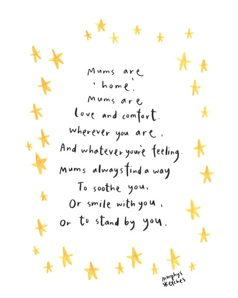 ✨✨✨ We give yourselves a rough ride sometimes don’t we, but a good Mum is just ‘home’, there’s no other way to describe it, they are everything to their family. 💛 So if you’re a Mum reading this, just know you’re loved beyond measure, you’re irreplaceable, and you’re doing a very good job. ✨ (This one is still on my website from Mother’s Day! Search “mum” and it will bring it up) Quote For Mom From Daughter, Love My Family Quotes Happiness, Mum Guilt Quotes, Best Mom Quotes From Daughter, Mum And Daughter Quotes, Being A Mum Quotes, Mother Daughter Quotes Meaningful, A Mothers Love Quotes, Mum Quotes From Daughter