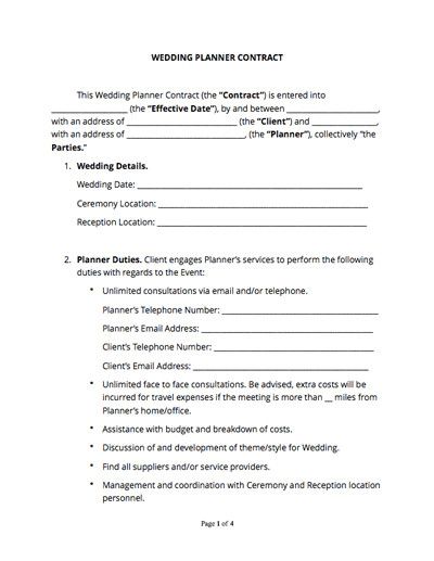 Wedding Planners Contract Template Inspirational Wedding Planner Contract Free Sample Docsketch Wedding Planner Contract, Photography Contract Template, Chicken Videos, Wedding Photography Contract Template, Event Planning Binder, Eating Videos, Event Planning Contract, Event Planning Themes, Video Illustration