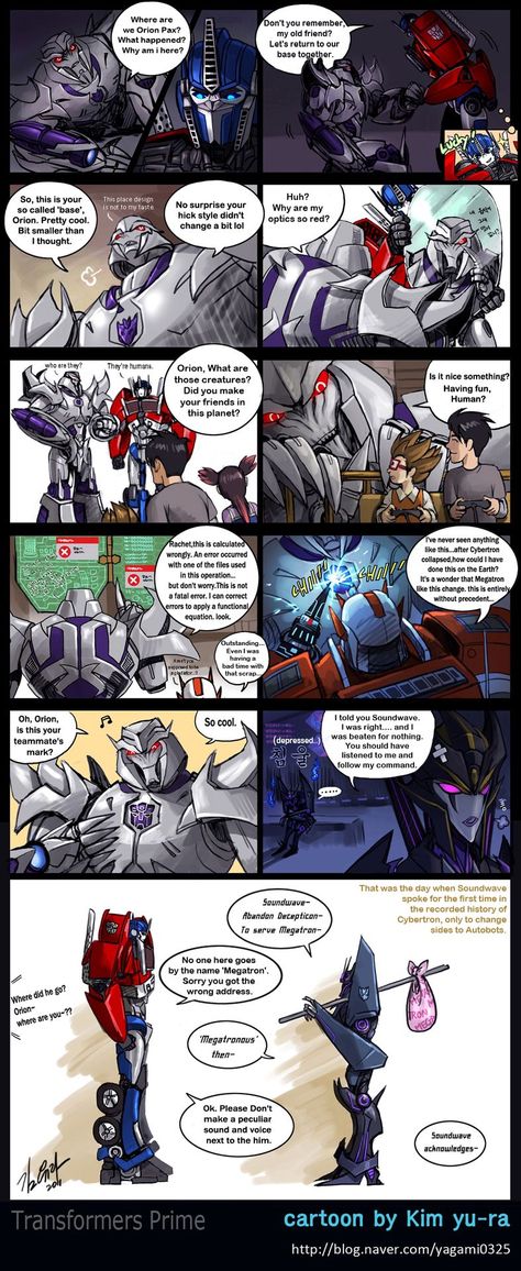 Chasing Love (Optimus Prime TFP) - Transformers x reader (Oneshots) - Wattpad - Wattpad Tfp Funny, Transformers Prime Funny, Funny Transformers, Optimus Prime Art, Transformers Comics, Arcee Transformers, Transformers Film, Transformers Soundwave, Transformers Megatron