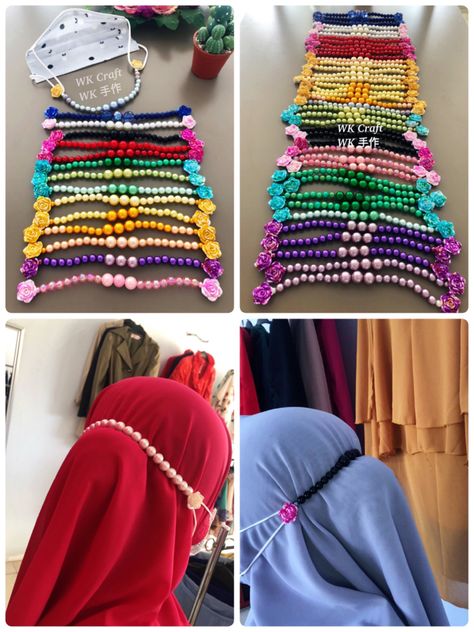 Chain Ideas, Medical Fashion, Hair Clip Holder, Waist Jewelry, Easy Face Mask Diy, Easy Face Masks, Mask Chain, Diy Bracelet Designs, Fancy Earrings