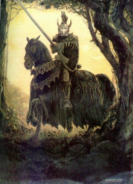 The Black Knight, Medieval Knights, Dark Images, Fantasy Portraits, Knight In Shining Armor, Black Knight, Knight Art, Medieval Knight, Blackest Knight