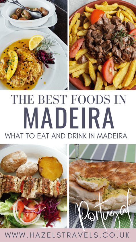 Food in Madeira Portugal: What to Eat and Drink on Madeira Island - Hazel's Travels Maderia Portugal, Madeira Food, Madeira Travel, North Atlantic Ocean, Portugal Food, Travel Portugal, Food Spot, Eat And Drink, Portuguese Recipes