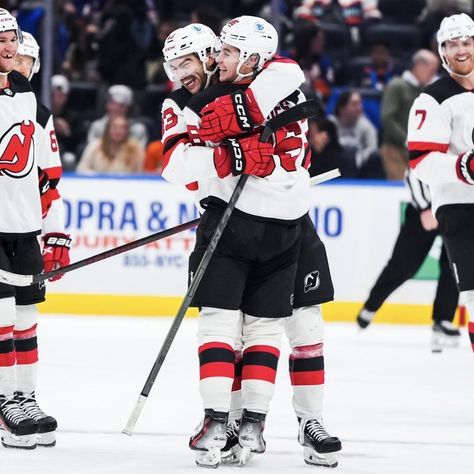 miss demeanor New Jersey Devils Hockey, Nico Hischier, Hughes Brothers, Jack Hughes, Ice Hockey Players, My Mental Health, To My Friends, Nhl Players, New Jersey Devils