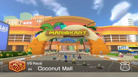 Coconut Mall, Mario Bros., Mario Kart, Creepy Cute, Wii, Good Vibes, Mario, Coconut