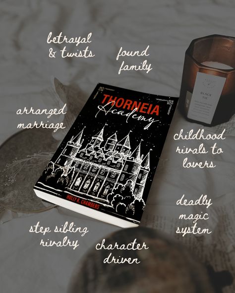 THORNEIA ACADEMY ARCS ARE OPEN ❤️ I’m SO excited for this book! & the author, Holly, is an absolute gem 🫶🏻 If you’re interesting in getting an eARC of this, it’s 🔗 in my bïo & Holly’s! 🖤 SYNOPSIS: In the enchanting realm of Thorneia, where shadows whisper and intrigue reigns, lies a place of both salvation and treachery - Thorneia Academy. Within its opulent walls, seven young souls converge, each carrying a burdened heart and a hidden truth: A skilled mercenary, her freedom shackled by a g... Hidden Truth, Step Siblings, Arranged Marriage, Reign, So Excited, Book Club, Books To Read, Books