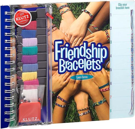 Summer Camp Care Package, Laura Torres, Camp Care Packages, Friendship Bracelet Kit, Handmade Friendship Bracelets, Embroidery Bracelets, Paper Embroidery, Kids Bracelets, Bracelet Kits