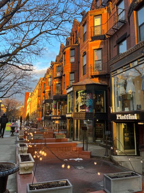 boston city newbury street Boston Aesthetics, Boston Mood Board, Summer Boston, Fall Boston, Boston Life, Boston In The Summer, Boston Fall Aesthetic, Boston City, Boston Aesthetic Fall