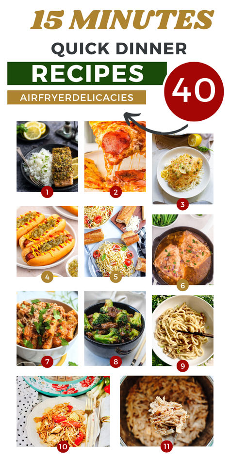 Quick and easy 15-minute dinner recipes with fresh ingredients on a plate. Easy Last Minute Dinner, 15 Minute Meals Dinners, 15 Minute Dinners, 30 Minute Meals Easy, Super Easy Dinner, 5 Minute Meals, Meals Easy, 20 Minute Recipes, 15 Minute Meals