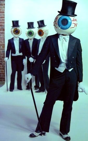 The Residents Puppetry Theatre, Object Heads, Name That Tune, Play That Funky Music, Strange Music, Fossil Bones, Matt Groening, The Residents, Head Mask