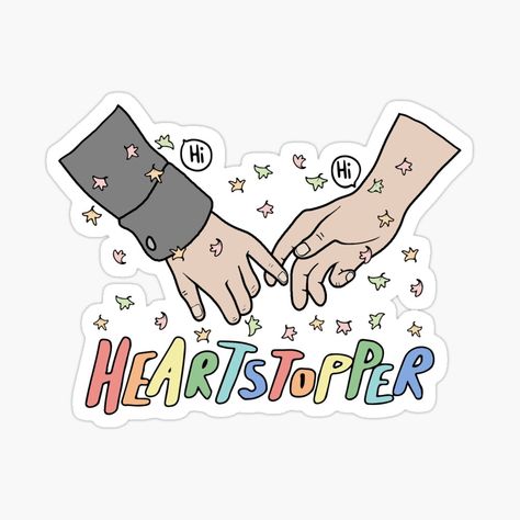 Heartstopper Stickers, Charlie And Nick, Heartstopper Memes, Drawing Stickers, Funny Tom, Queen Vic, Preppy Stickers, Iphone Wallpaper Hipster, Bullet Journal Themes