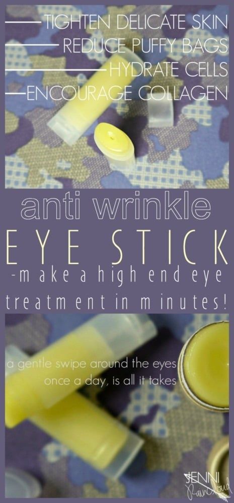 Anti Wrinkle Eye Cream, Skin Cream Anti Aging, Stick Diy, Wrinkle Remedies, Oil Cleansing, Anti Wrinkle Skin Care, Diy Kosmetik, Homemade Lotion, Skin Care Wrinkles