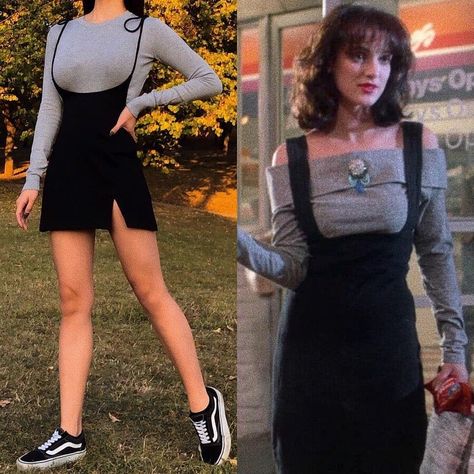 Veronica Outfits Heathers, The Heathers Costume, Heathers Outfit Inspiration, Veronica Heathers Costume, Veronica Sawyer Inspired Outfits, Heathers Veronica Outfit, Halloween Costumes Inspired By Movies, Veronica Sawyer Cosplay, Heathers Aesthetic Outfit