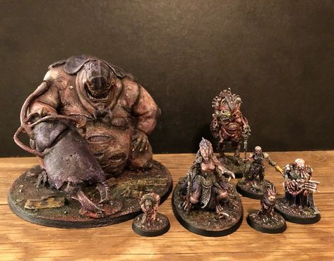 Genestealer cult | bigbossredskullz Genestealer Cult, Foul Play, The Catacombs, Out Of The Dark, Miniature Wargaming, Universe