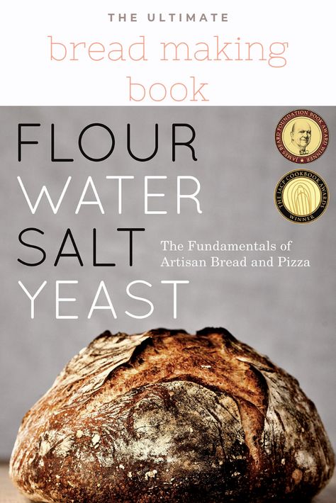 Whether you’re a total beginner or a serious baker, Flour Water Salt Yeast has a recipe that suits your skill level and time constraints: Start with a straight dough and have fresh bread ready by supper time, or explore pre-ferments with a bread that uses biga or poolish #bread #homemade #ad Best Baking Cookbooks, Flour Water Salt Yeast, Prosciutto Pizza, Baking Cookbooks, Artisan Pizza, Loaf Of Bread, Cooking Supplies, Yeast Bread, Perfect Pies